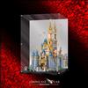 SHOWCASE LAB TECA IN PLEXIGLASS ACRILICO-SHOWCASE-TECA PER SET LEGO® 43222-CASTELLO DISNEY