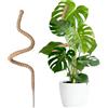 Wigearss Bastone di Muschio, Palo Cocco Piante Sostegno Piante Supporti, Pieghevoli Fibra di Cocco, Tutore Muschiato per Monstera Rampicanti, 150cm