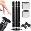 Arofaue 1000 giri/min, set di pedicure elettrico professionale, per la cura dei piedi con regolazione continua della velocità, alloggiamento in alluminio e 60 fogli abrasivi, ideale come regalo (nero)