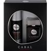 Miro Profumi-da-uomo Cabal-Pour-HommeSet regalo Eau de toilette 75 ml + deodorante spray 150 ml 1 Stk. (13,81 € / 1 pz.)