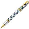 Xezo Maestro Penna Roller Jubilee, punta fine. Madreperla bianca oceanica e conchiglia di abalone paua iridescente. Placcato oro 18K. Solo 223 pezzi realizzati. Non ci sono due penne uguali
