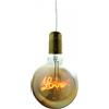 Luci da Esterno Lampada LED Dimmerabile 5W Effetto Love, Colore Caldo con vetro Ambrato
