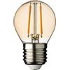 Luci da Esterno Lampadina ambrata a LED 2W, Luce Calda, 130 lumen, tipo bulbo, E27