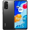XIAOMI Redmi Note 11S - Smartphone 6+128GB, Display AMOLED 6.43" 90Hz FHD+, MediaTek Helio G96, fotocamera professionale 108MP, 5000mAh, Graphite Grey (versione IT + 2 anni di garanzia)