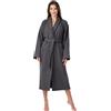 Ladeheid Accappatoio Donna in Spugna di Cotone LA40-227 (Grafite (D07), L)