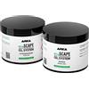 ARKA Kit ricarica CO2 - ARKA mySCAPE-CO2 Refiller 2×400 g - Componente A: acido citrico & B: bicarbonato - per sistemi CO2 per acquario - facile da dosare, duraturo & sicuro - Aquascaping
