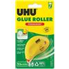 UHU COLLA A NASTRO DRYCLEAN ROLLER 6.5mmx8.5mt PERMANENTE in blister UHU