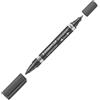 STAEDTLER PENNARELLO LUMOCOLOR DUO PERMANENT 348 F/M NERO