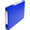 EXACOMPTA Scatola archivio box con bottone blu f.to 25x33cm D 40mm Exacompta