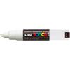 UNI MITSUBISHI Marcatore UNI POSCA PC8K p.scalpello 8mm bianco UNI MITSUBISHI
