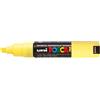 UNI MITSUBISHI Marcatore UNI POSCA PC8K p.scalpello 8mm giallo UNI MITSUBISHI