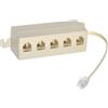 adattatore presa sub-d 25 poli presa rj45