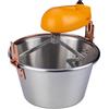 ARDES - AR24AM81 Paiolo Acciaio INOX Diametro 28cm Ardes Paiolo per Fornello Induzione, Mescolatore con Motore Elettrico, Attacco a Baionetta Pulizia Facile 8/12 Porzioni