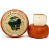 GustoUmbro FORMAGGIO PECORINO ROSSO SEMISTAGIONATO 1,3 Kg - LATTE PASTORIZZATO MAREMMA