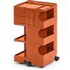 B-LINE carrello contenitore su ruote BOBY con 2 cassetti H 73,5 cm - B32PR