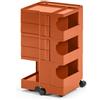 B-LINE carrello contenitore su ruote BOBY con 4 cassetti H 73,5 cm - B34PR