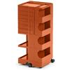 B-LINE carrello contenitore su ruote BOBY con 6 cassetti H 94,5 cm - B46PR