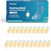 Kimihome GelBlister Bandages - 21 PCS Hydrocolloid Bandages for Feet, Blister Pads, Water Resistant Adhesive Pads for Heel, Toes & Foot