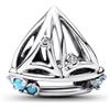The Charmery Charm a forma di barca a vela in argento 925, compatibile con braccialetti Pandora, Trollbeads, Chamilia, Biagi e molti altri braccialetti con ciondoli del Regno Unito.