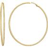 FOCALOOK Orecchini Donna a Cerchio Grande in Acciaio Inossidabile Orecchini a Cerchio 100mm Orecchini Cerchio Donna Oro Orecchini Donna Cerchio Grande Orecchini Oro per Donna e Ragazza