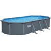 Bestway 561CW Piscina fuori terra Hydrium ovale 732x366x132 cm con accessori