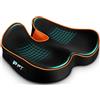 PTylo Cuscino Sedia Ufficio Memory Foam per Auto e Scrivania tutte stagioni | Supporto comfort con base antiscivolo e rivestimento traspirante, ideale per sedia a rotelle, gaming e uso prolungato