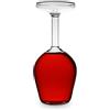 Winkee - Calice da vino capovolto | rovesciato | Bicchiere al contrario | Up-side-down | Regalo per inaugurazione, matrimonio, compleanno