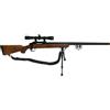WELL CARABINA A MOLLA LEGNO CON BIPIEDE+OTTICA 4x32