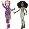 Disney Principesse Comfy Squad Rapunzel e Tiana, bambole per il film caos in rete con abbigliamento casual e accessori