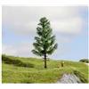 NOCH® Abete alto 14 cm di altezza, albero colorato a mano, per scartamenti H0, TT, N, Z ideale anche per diorami