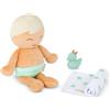LullaBaby - Ragazzo - Bambola da bagno lavabile da 36 cm, ragazzo - Corpo in morbido peluche per un vero gioco d'acqua - Capelli biondi e accessori per la vasca - Bambini 2 anni +