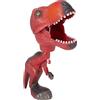 Wild Republic Chompers T-Rex Rosso, Tyrannosaurus Rex Giocattolo, Dinosauro Giocattolo, Regalo Per Bambino, Premendo La Leva Chiude La Bocca, Dinosauro Bocca Aperta, 24 cm