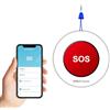 Wolf Guard SOS-W02 Pulsante di emergenza intelligente SOS di Tuya Wifi, pulsante di chiamata antipanico senza fili, allarme personale per anziani pazienti disabili handicappati, SENZA TASSE