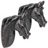 Fdit Maniglia a cavallo, Tirante per cassetti moderno in lega di zinco resistente alla corrosione, Applicazione versatile per armadio bagno ufficio