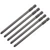 CANJPTON 5 x 116 mm magnetici a testa a croce esagonale, set di cacciaviti compatibili con Hilti SMD 57 SMD57