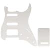 Musiclily Pro 11 Fori HSS Battipenna e Piastra Tremolo Set Trasparente | per Chitarra Elettrica Squier Sonic Strat