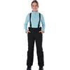 killtec KSW - Pantaloni da Sci Funzionali da Ragazza, 77 grls pnts con Salopette Removibili, paraneve e Protezione Bordi