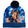 PAW PATROL Berretto invernale da ragazzo con pompon, Blu scuro, 54
