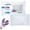 Wessper Assorbitore di umidità, ricarica di granuli essiccanti alla lavanda 250 g, per tutti i deumidificatori, contro l'umidità in casa, senza corrente elettrica - 3 pezzi