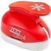 Fixo Kids 64551 - Perforatrice speciale in gomma EVA a forma di fiocco di neve, 3,8 cm.