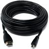 System-S Cavo HDMI da 10 m Maschio a Micro Maschio, Adattatore in Nero