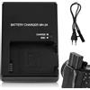 coalwop MH-24 Caricabatteria per Batteria EN-EL14/EN-EL14A Compatibile con Nikon D3100, D3200, D3300, D3400, D3500, D5100-D5600, P7000, P7100, P7700, P7800 Reflex Caricatore Portatile con Sicurezza Integrata