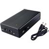 Yangers Gruppo di Continuità Mini UPS 12V 7800mah,Banca di Potere Backup Batteria alimentazione ininterrotta per Router Modem Fotocamera CPE,Singola uscita 12V DC