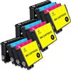LeciRoba 603XL per Cartucce epson 603 xl multipack e per cartucce epson 603xl compatibili per Epson XP-2100 XP-2150 XP-3100 XP-3105 XP-4100 XP-4150 Workforce WF-2810 WF-2820 WF-2840 WF-2870 (12PK)