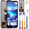 ARSSLY Schermo LCD per Doogee V Max Schermo LCD per Doogee V Max Display LCD Touch Screen Digitizer Assembly Kit Riparazione (nero)
