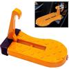 Ygapuzi Universal Car Door Latch Step, Pieghevole Car Roof Rack Step con vetro window Breaker, facile accesso al tetto per la maggior parte dell'automobile, SUV, carico massimo 400 LBS (Arancia)