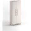 Armadio 8 Ripiani 80x44x182 cm Keter Gulliver Multispace XL Sabbia e Beige