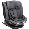 Chicco Seggiolino Auto Mokita R129 i-Size con Isofix e Top Theter, bambini da 15 mesi a 12 anni - Classic Black - Classic Grey Black