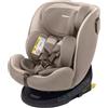 Foppapedretti Circle Seggiolino Auto i-Size con Base Isofix e Seduta Girevole - da 0 a 12 anni - Sand
