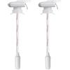 Hileyu 2Pcs Dispensador automático de bebidas Gadget Magic Electric Grifo Portátil Magic Tap Dispensador de bebidas Pajita de bebida automática para agua Leche Jugo Cerveza Botella de bebida Jardín